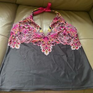 Athleta Samana Tankini Top only size Large